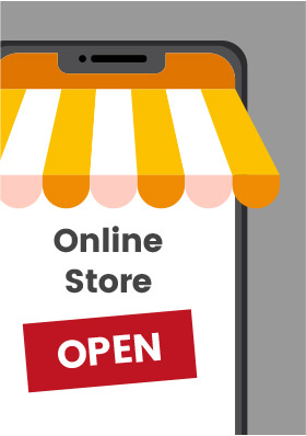 Online store is Open Image